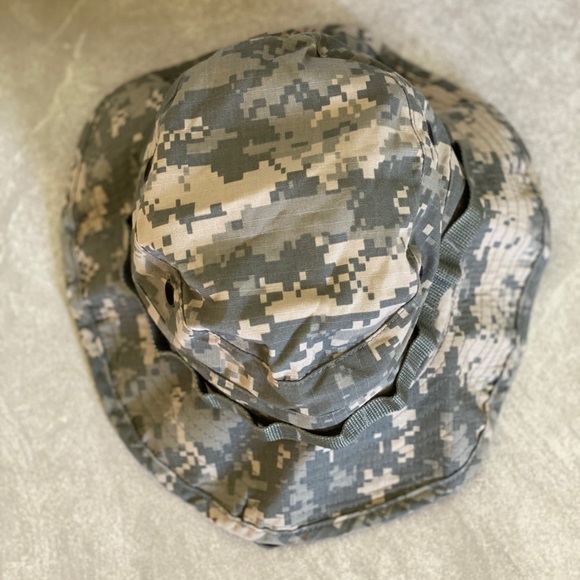US Army camo sun bucket hat - Picture 2 of 6